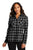 Port Authority® Ladies Plaid Flannel Shirt LW669