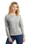 District® Ladies Featherweight French Terry™ Long Sleeve Crewneck-DT672