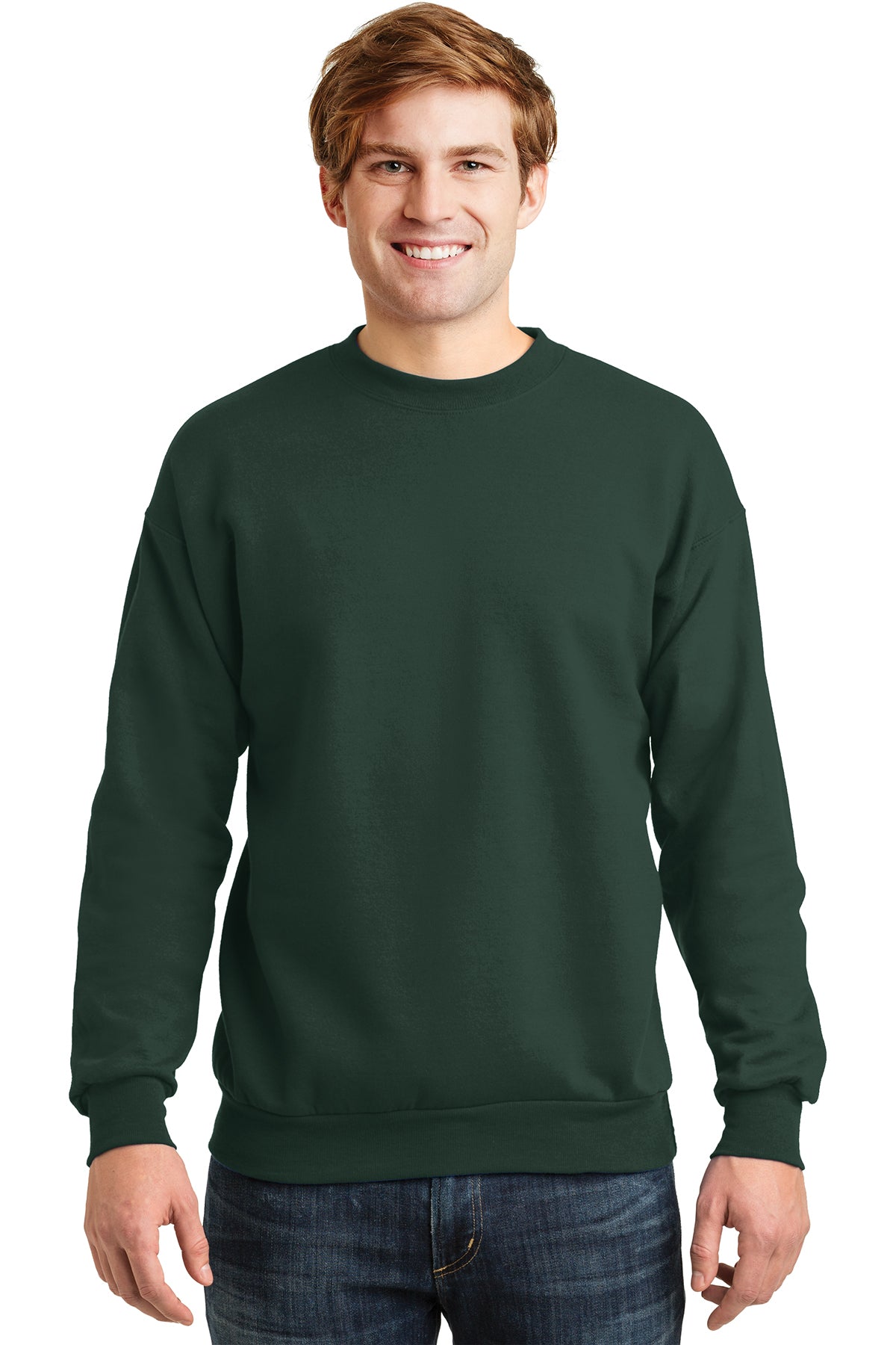 Hanes® - EcoSmart® Crewneck Sweatshirt. P1607 – Fann Emblem USA Hanes® - EcoSmart® Crewneck Sweatshirt. P1607 – Fann Emblem USA