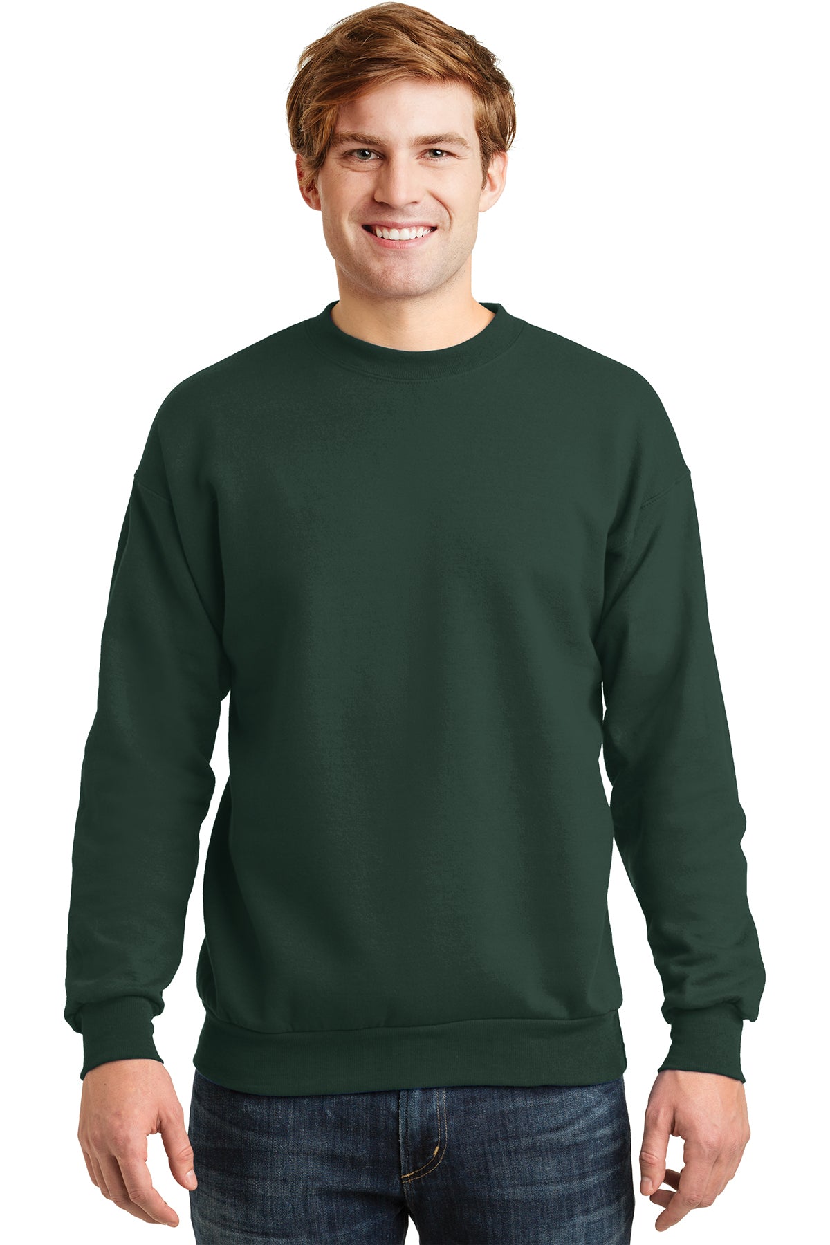 Hanes® - EcoSmart® Crewneck Sweatshirt. P1607 – Fann Emblem USA
