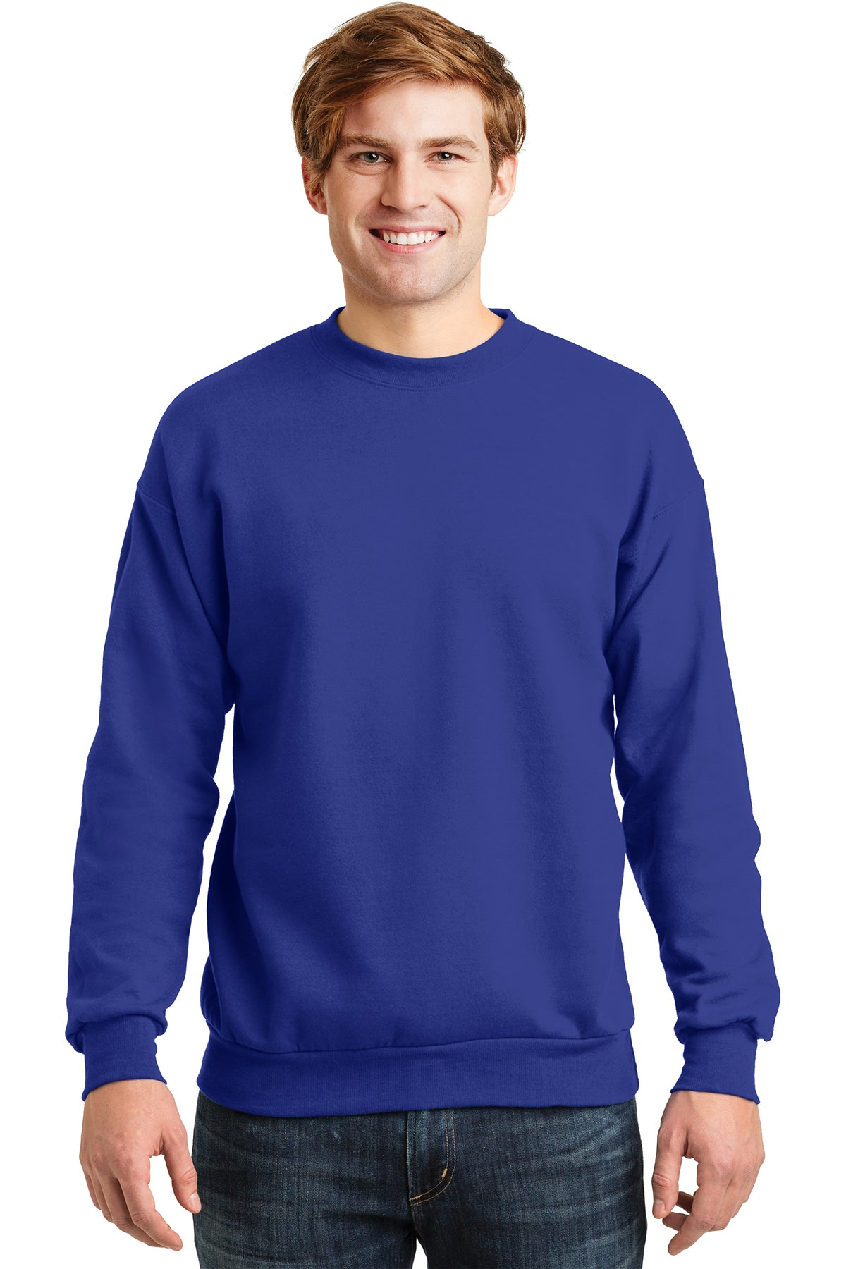 Hanes® - EcoSmart® Crewneck Sweatshirt. P1607 – Fann Emblem USA