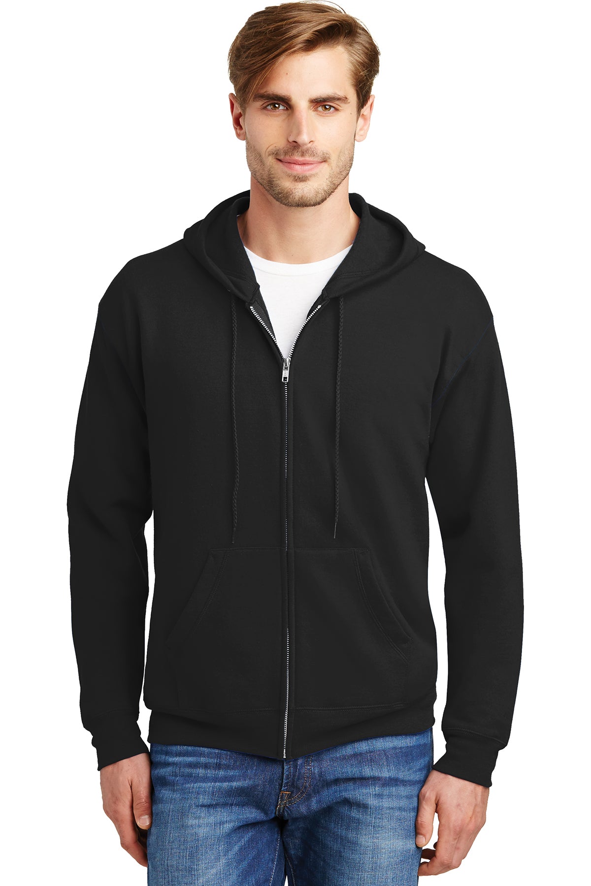 JERZEES SUPER SWEATS NuBlend 1/4 Zip Sweatshirt | Cadet Collar Pullover (Black, 2X-Large)