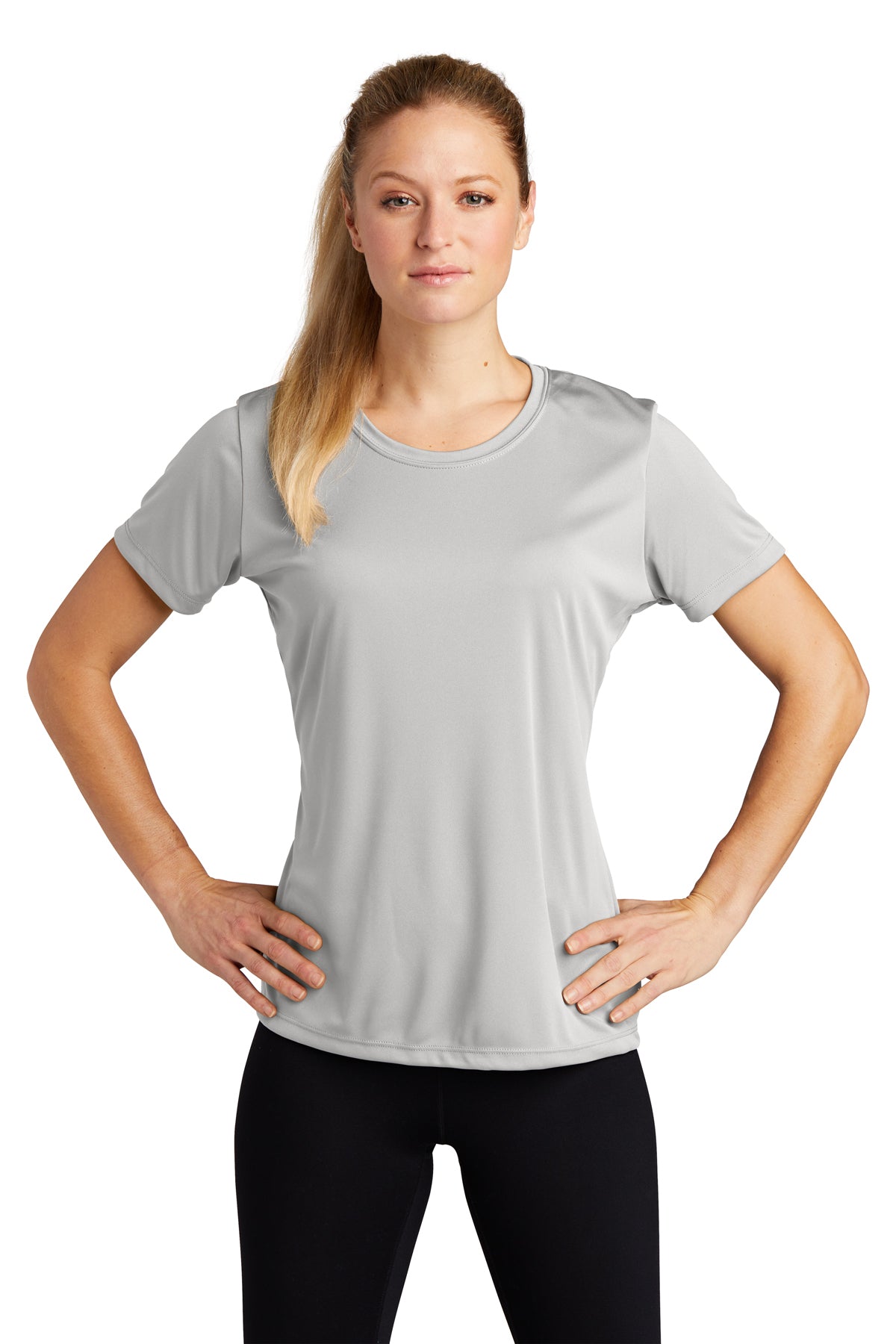 Sport-Tek Ladies Long Sleeve PosiCharge Competitor™ V-Neck Tee, Product
