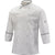Renaissance Men's Scoop Neck Chef Jacket with Piping