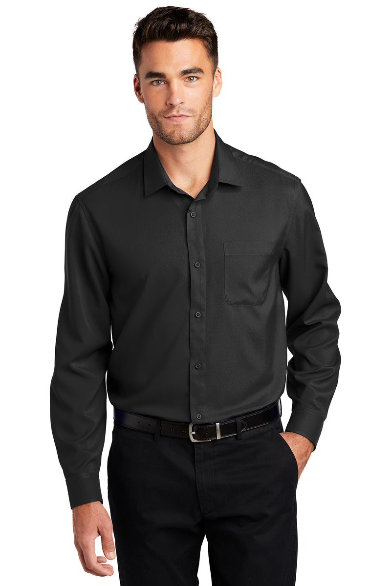 Port Authority ® Long Sleeve Performance Staff Shirt W401 – Fann Emblem USA