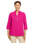 Devon & Jones Ladies' Perfect Fit™ 3/4-Sleeve Crepe Tunic-Style-DP611W